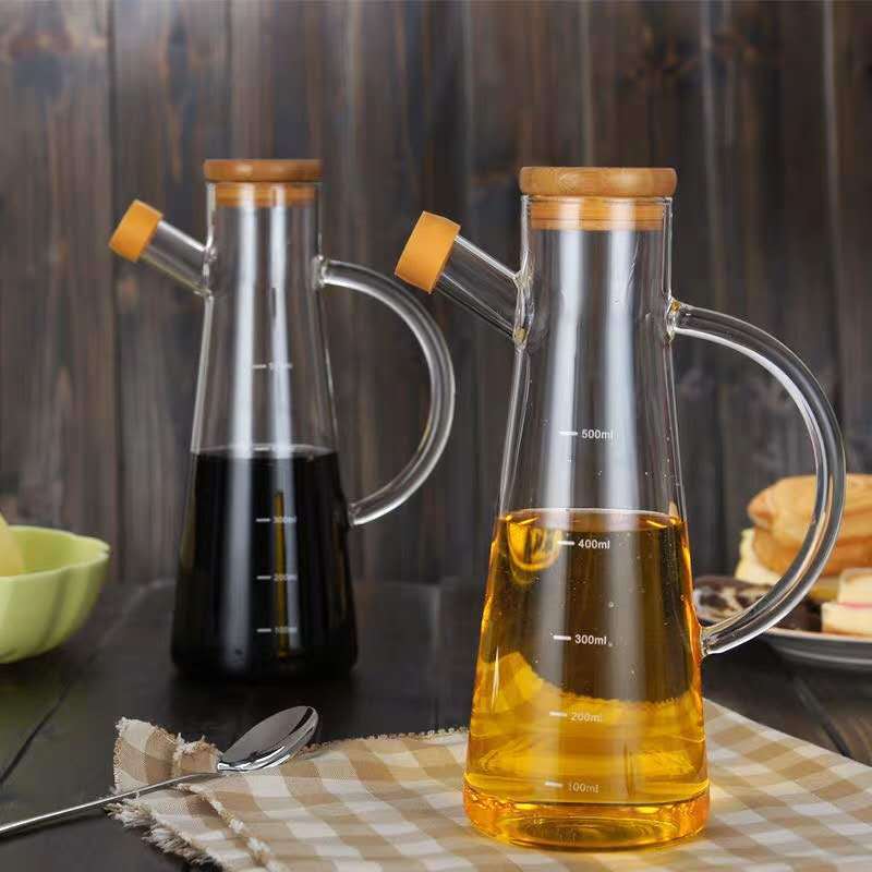 Household large-capacity leak-proof oil bottle