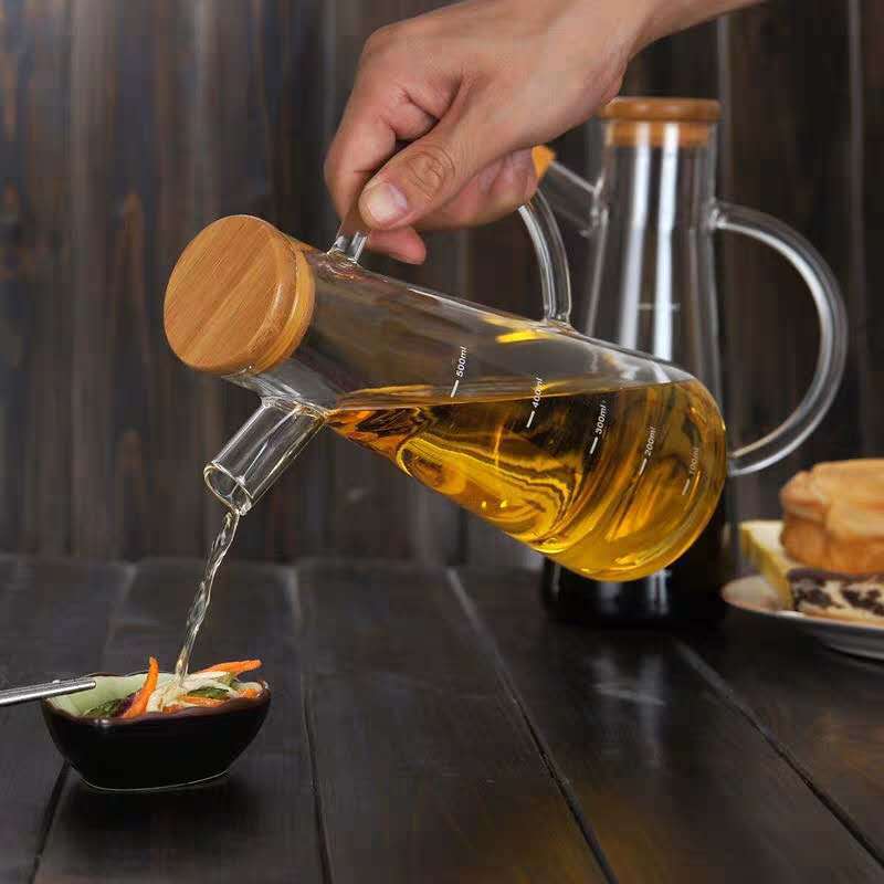 Household large-capacity leak-proof oil bottle