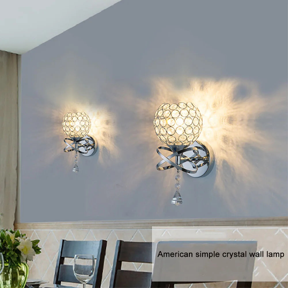 Modern Crystal Wall Lamp