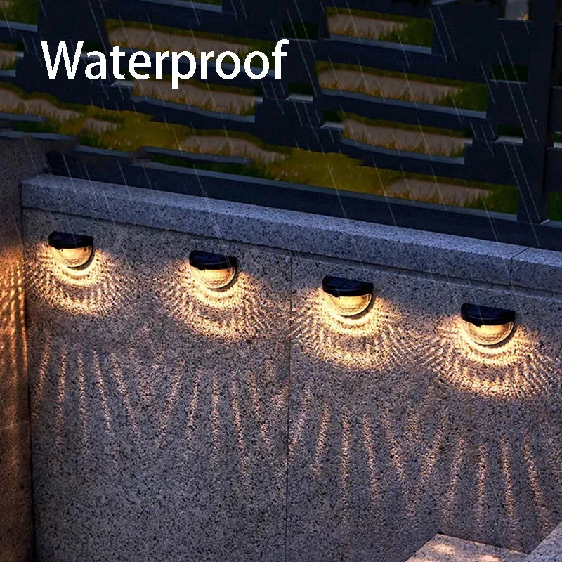 Outdoor Solar Wall Light