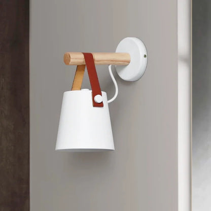 Nordic Belt Wood Wall Lights