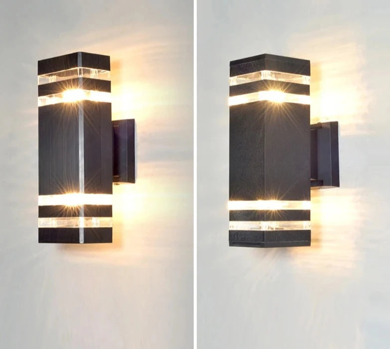 Outdoor Double Head Wall Light