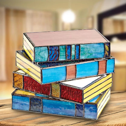 Stacked Book Shape Light