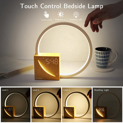 Multifunctional Bedside Touch Lamp