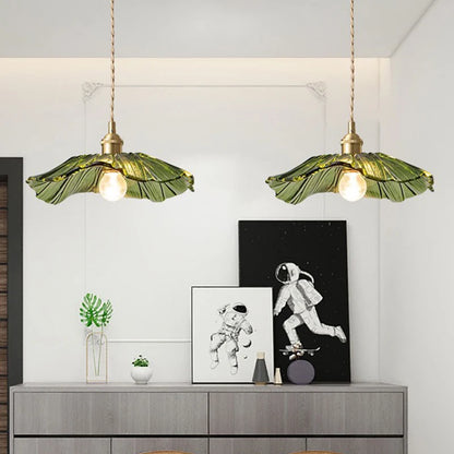 Lotus Leaf Shape Pendant Light