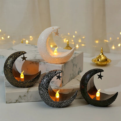 Moon Star Candle Holder