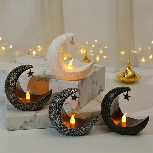 Moon Star Candle Holder