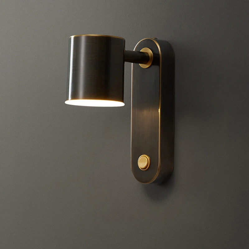 Nordic Brass Wall Sconce Lamp