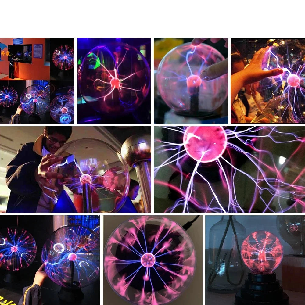 Touch Magic Plasma Ball Night