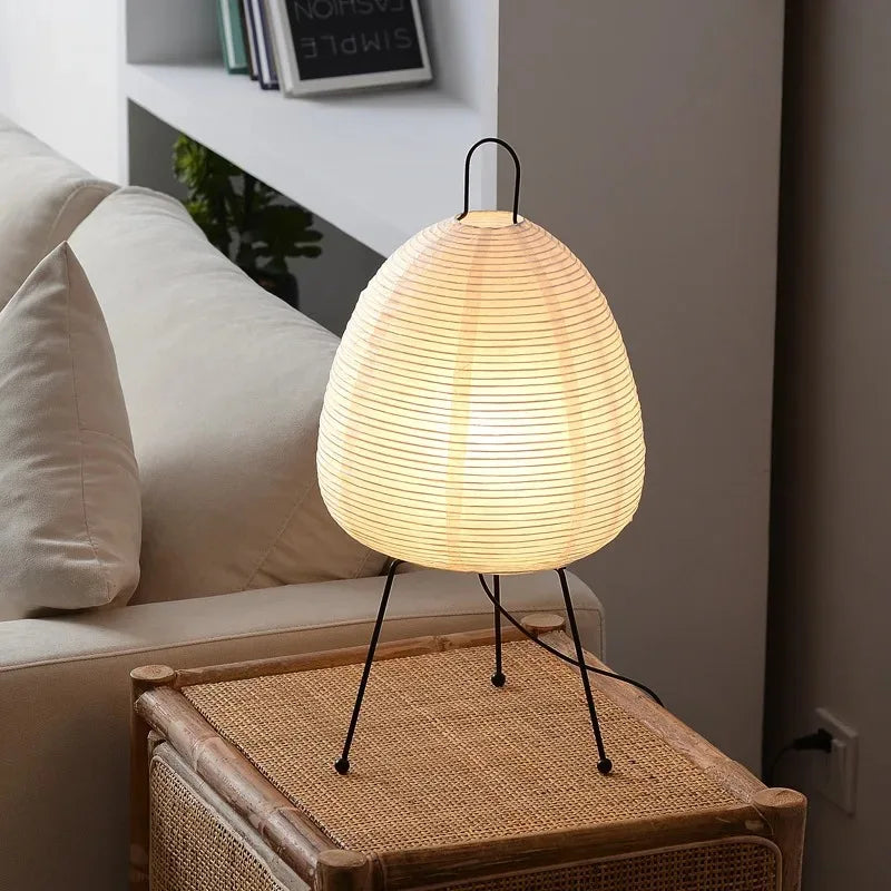 Wabi-Sabi Wind Rice Paper Lamp