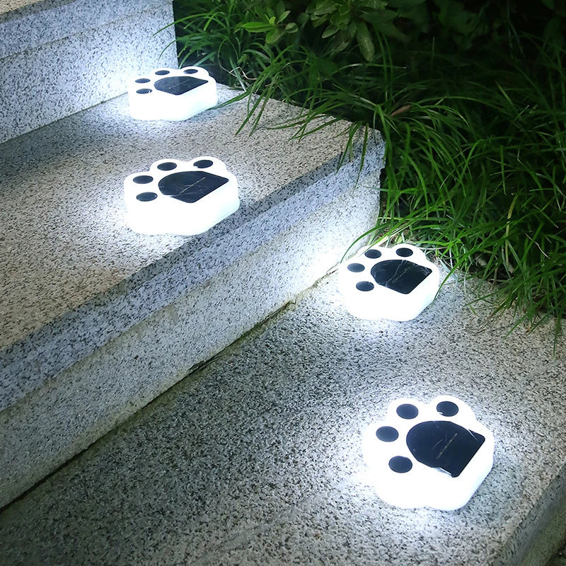 Animal Paw Solar Garden Light