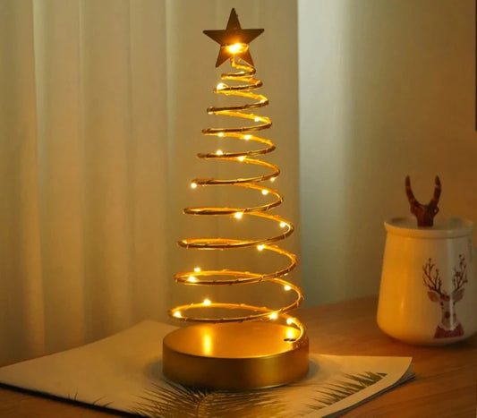 Bedroom Holiday Tree Lamp