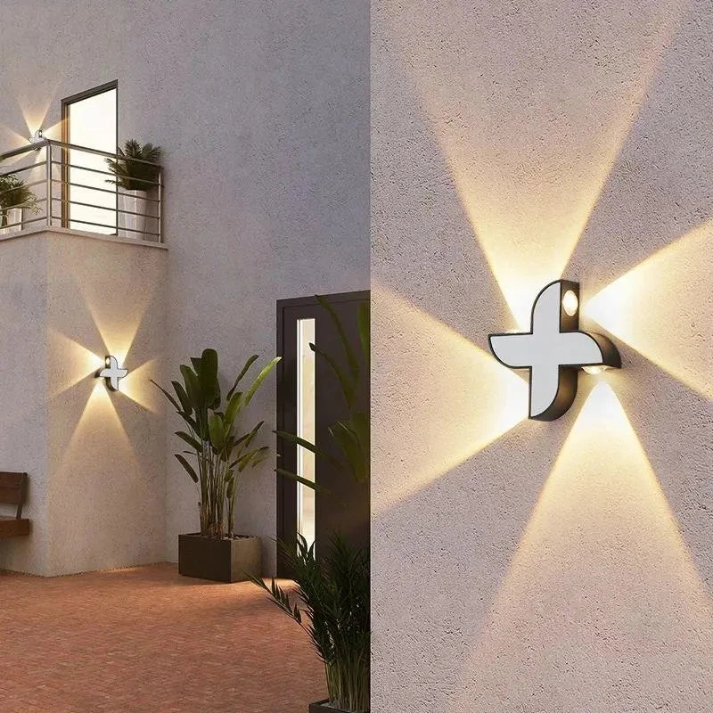 Windmill Shape Wall Light