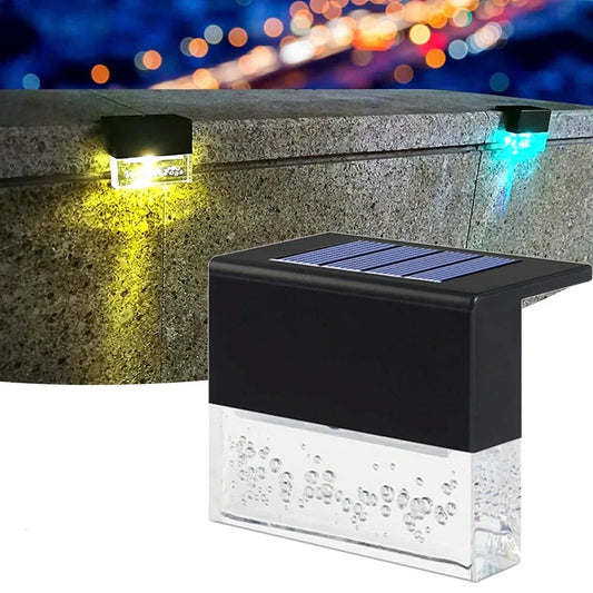 LED Solar Fence Wall Light