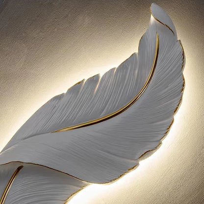 Modern Feather Wall Lamps