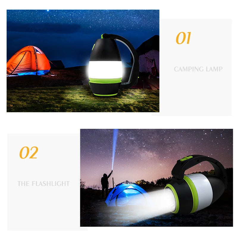 3-in-1 LED Camping Lamp