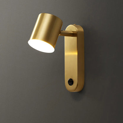 Nordic Brass Wall Sconce Lamp