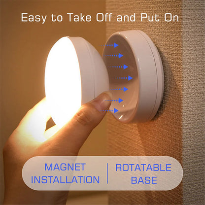 360 Rotated PIR Motion Sensor LED Night Light