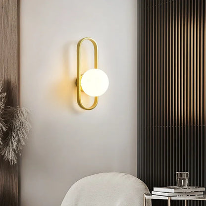 Nordic Sconce Wall Glass Light