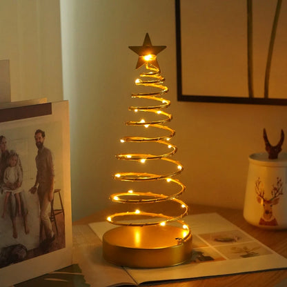 Bedroom Holiday Tree Lamp