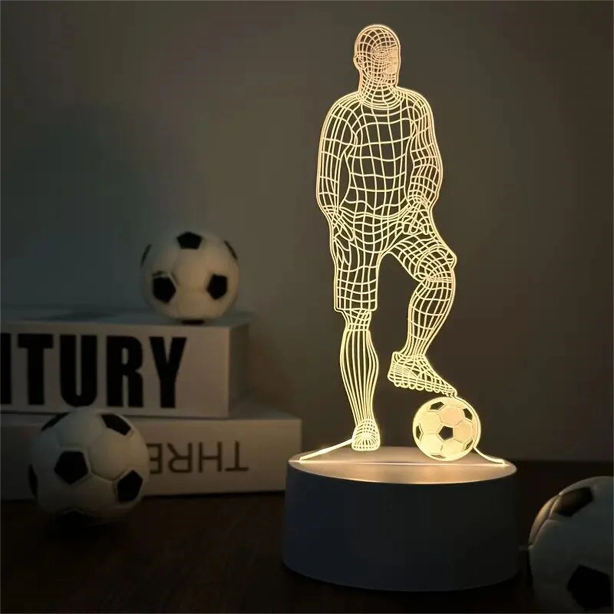 Football 3D Optical Light