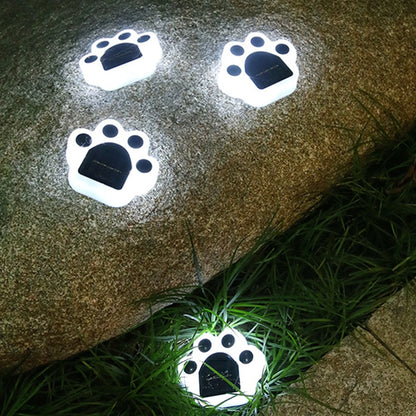 Animal Paw Solar Garden Light