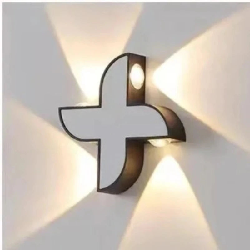 Windmill Shape Wall Light