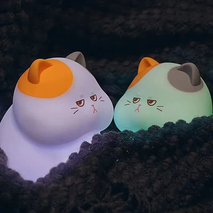 Rechargeable Greedy Cat Night Light