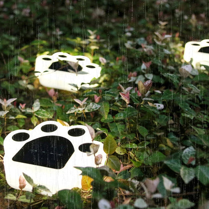 Animal Paw Solar Garden Light