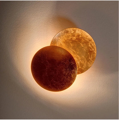 Round Wall Eclipse Lamp