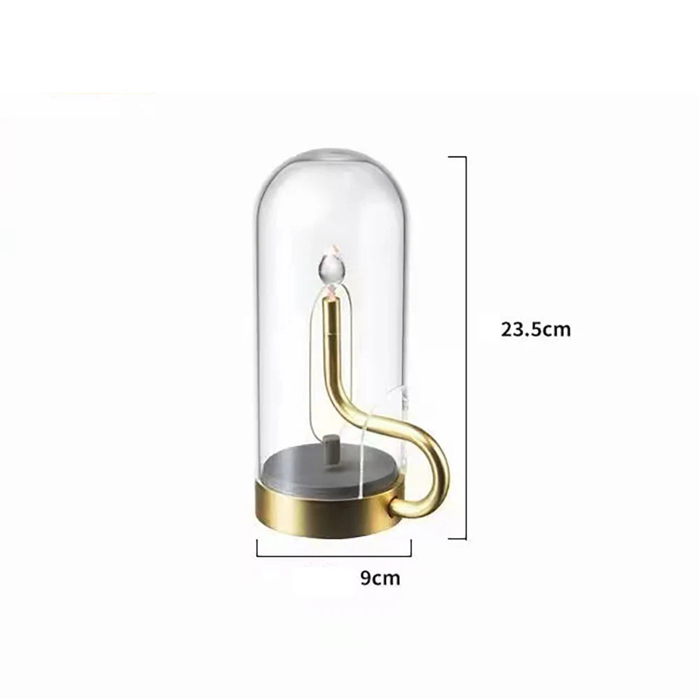 Rechargeable Candle Flame Lamp