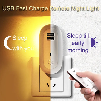 Remote Control USB Night Light