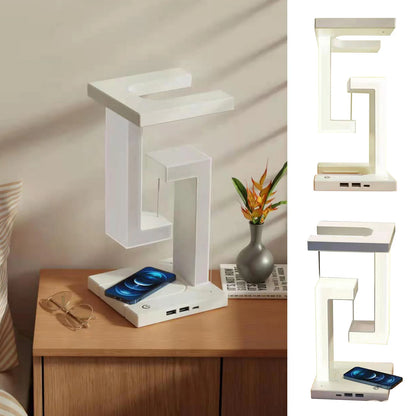 Anti Gravity Orbit Wireless Charging Night Lamp