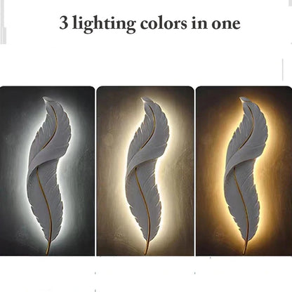 Modern Feather Wall Lamps