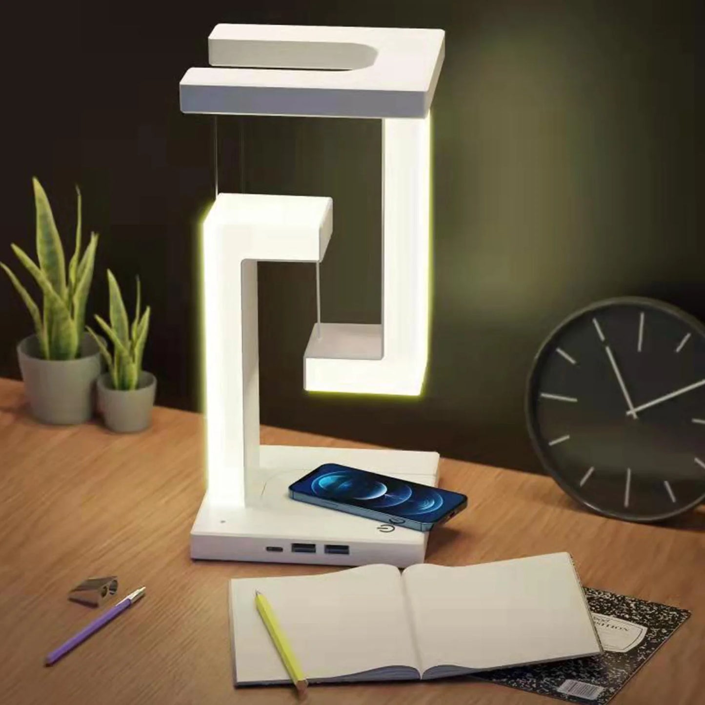 Anti Gravity Orbit Wireless Charging Night Lamp