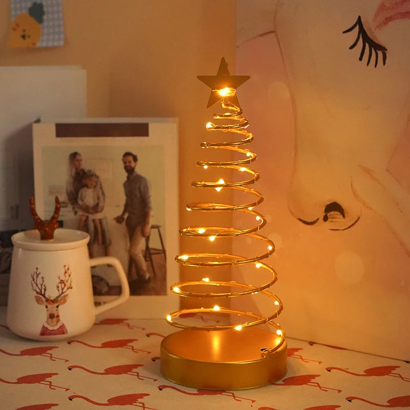 Bedroom Holiday Tree Lamp