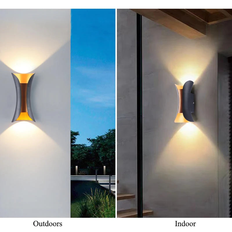 Outdoor Porch Garden Wall Lamp