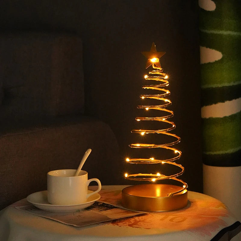 Bedroom Holiday Tree Lamp