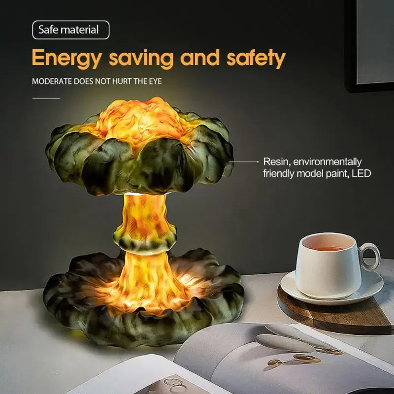 Nuclear Explosion Design Cloud Creative Lamp