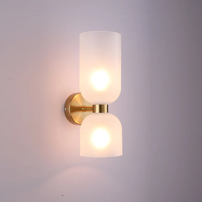 Bedside Glass Wall Lamp