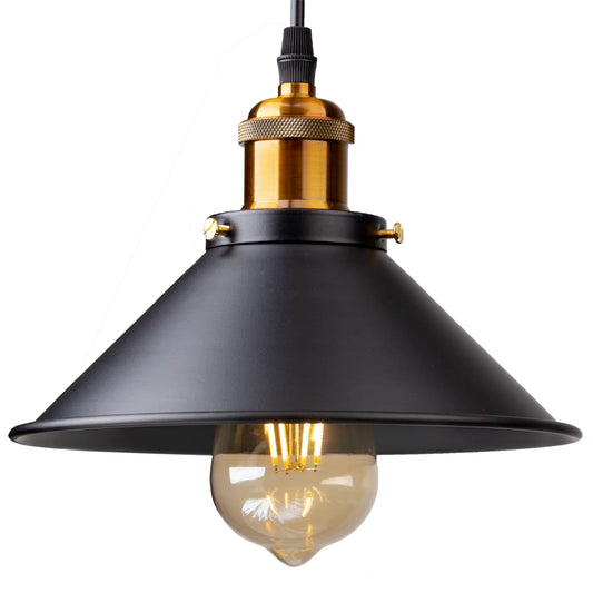 Antique Brass Hanging Pendant Light