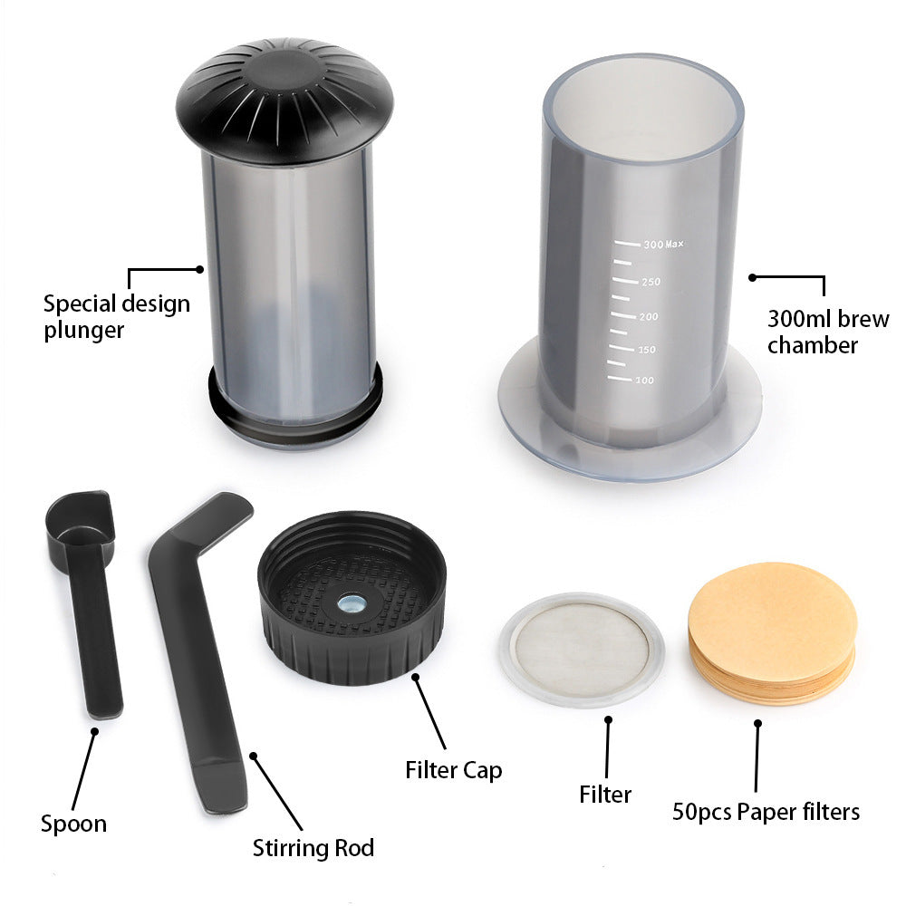 Portable Hand-made AeroPress Coffee Pot